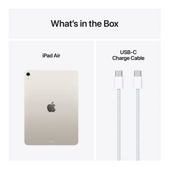 Apple iPad Air M3 (2025) - 11 - Wi-Fi - 256 Go - Starlight Apple iPad Air M3 (2025) - 11 - Wi-Fi - 256 Go - Starlight