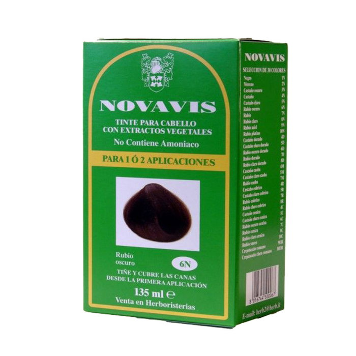 NOVAVIS Teinture Permanente 6N Rubio Oscuro NOVAVIS Teinture Permanente 6N Rubio Oscuro