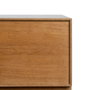 BigBuy Home Buffet MARIGNI Noir Naturel Fer Bois MDF