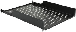 Lanview Logon RAS415BL Étagère de montage en rack 19 pouces avec connexion avant et arrière (650 mm)