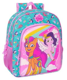 Safta Sac à dos enfant adaptable à chariot My Little Pony Magic, 32 x 38 x 12 cm, à partir de 3 ans