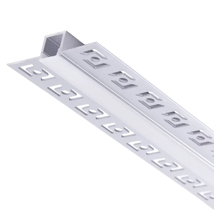 BX3 LIGHT Profil en aluminium pour encastrer placo BA13 BX3-PA-639-1M - 1 mètre, pour bande LED 9mm, intérieur, design architectural BX3 LIGHT Profil en aluminium pour encastrer placo BA13 BX3-PA-639-1M - 1 mètre, pour bande LED 9mm, intérieur, design architectural