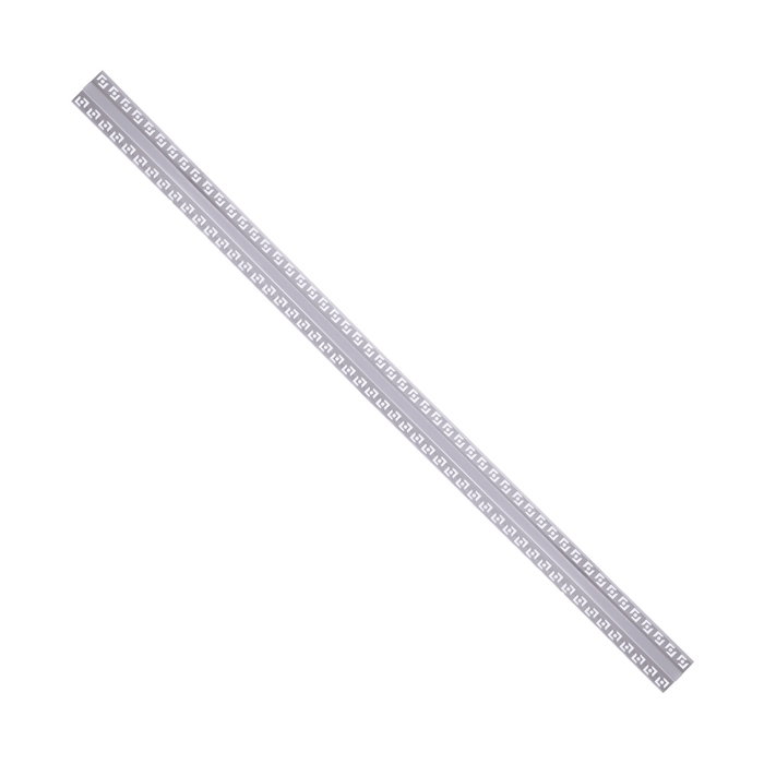 BX3 LIGHT [BX3-PA-639-1M] Profilé en aluminium pour encastrement de plâtre/bande LED 9 mm - 1 M