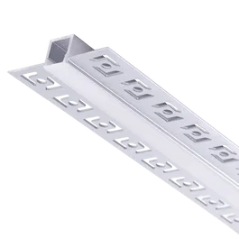 BX3 LIGHT Profil en aluminium pour encastrer placo BA13 BX3-PA-639-1M - 1 mètre, pour bande LED 9mm, intérieur, design architectural