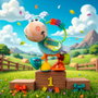 Playgro Sonajero Interactif Clip Clop 0188462 Hochet Bébé Multi-langues 3+ Mois