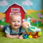 Playgro Sonajero Interactif Clip Clop 0188462 Hochet Bébé Multi-langues 3+ Mois