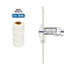 WOLFPACK LINEA PROFESIONAL Corde tressée polypropylène blanche (50 m)