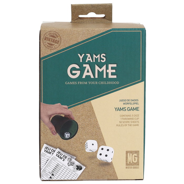 Mister Gadget Jeu de dés avec gobelet Mister Gadget Jeu de dés avec gobelet