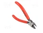 Knipex Pince coupante diagonale pour plastiques 140 mm