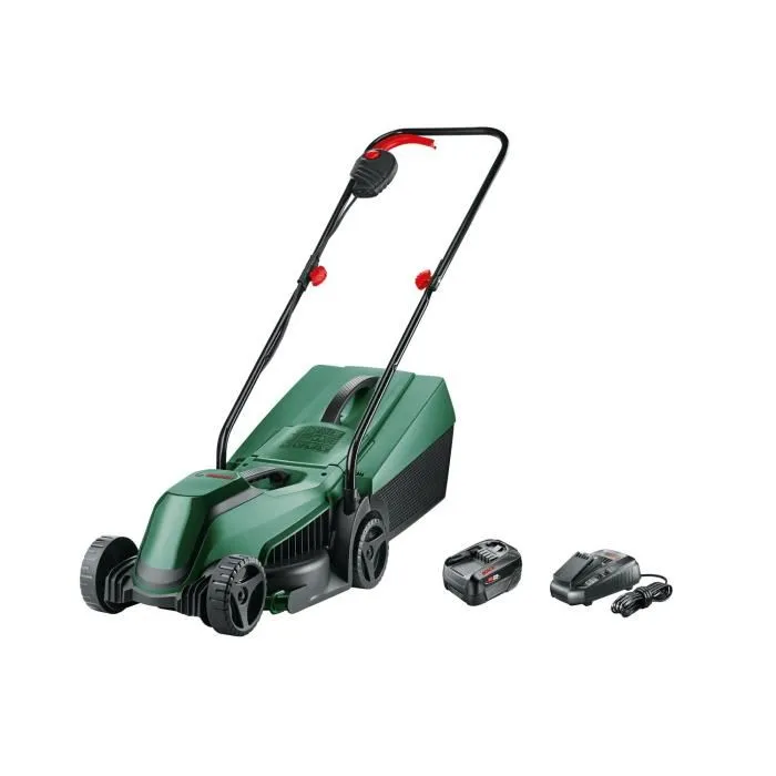 Bosch Tondeuse à gazon EasyMower 18 BOS4059952613802 avec batterie 4 Ah 18 V largeur de coupe 32 cm Bosch Tondeuse à gazon EasyMower 18 BOS4059952613802 avec batterie 4 Ah 18 V largeur de coupe 32 cm