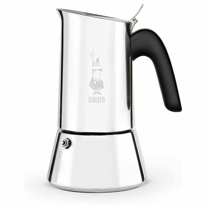 Bialetti New Venus Cafetière Italienne, 10 tasses, Argent, Induction compatible Bialetti New Venus Cafetière Italienne, 10 tasses, Argent, Induction compatible