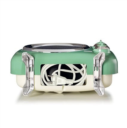 Ariete 808/04 Radiateur soufflant vintage vert - Chauffage d'appoint et ventilateur froid avec thermostat réglable