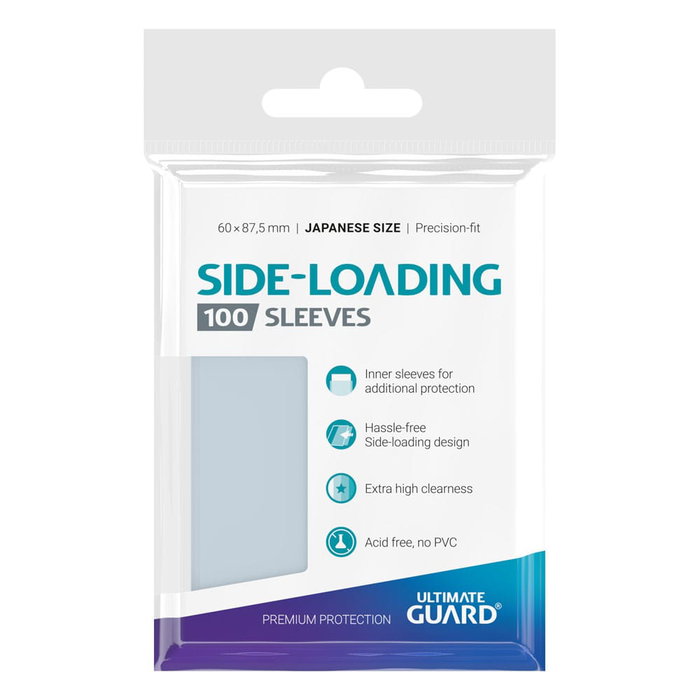 Ultimate Guard Precise-Fit Sleeves Japanese Size (100) - Side-Loading Ultimate Guard Precise-Fit Sleeves Japanese Size (100) - Side-Loading