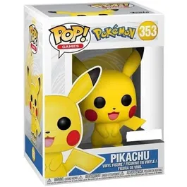 Funko Figurine Pop! Games: Pokémon Série 1 - Pikachu (S1) - Figurine de Collection
