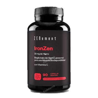 ZENEMENT IRONZEN VIT C Microcapsules de Fer avec Vitamine C 90 caps ZENEMENT IRONZEN VIT C Microcapsules de Fer avec Vitamine C 90 caps