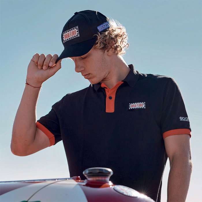 Sparco Casquette TARGA FLORIO Noir