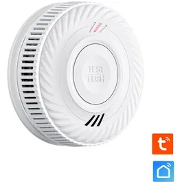 Kyf Détecteur de fumée WiFi avec pile 10 ans scellée et certification CE