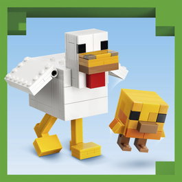 LEGO Minecraft Jinete de Gallina 21582