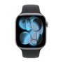Apple Smartwatch Apple Watch Series 11 GPS 46 mm Space Grey Aluminium Boîtier S10 SiP Retina LTPO3 OLED