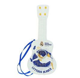 Reig Guitare avec 4 cordes en étui Real Madrid 36x15x4 cm dès 3 ans