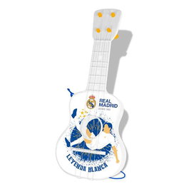 Reig Guitare 4 cordes pour enfant, étui officiel Real Madrid, jouet musical recommandé à partir de 3 ans
