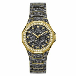 Guess GW0597L1 avec bracelet gris et boîtier doré