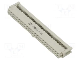 HARTING Connecteur IDC femelle angulaire 50 broches 2x25 2,54mm