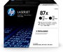 HP Toner 87X CF287XD Noir XL Pack de 2