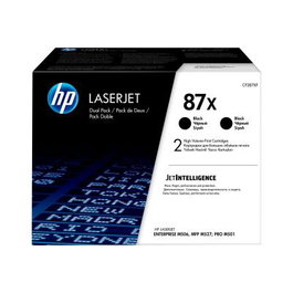 HP 87X CF287XD Noir - Pack de 2 Cartouches de Toner XL