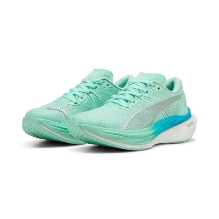 Chaussures de Running pour Adultes Puma Deviate Nitro 3 Wns Bleu clair 45