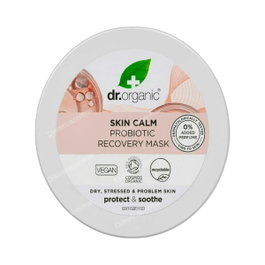 Dr. Organic Masque Récupérateur Probiotique Skin Calm 100 ml - Masque Visage Apaisant