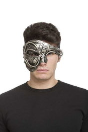 My Other Me Masque Steampunk Taille Unique - Mascara - Multilingue (Espagnol, Anglais, Français, Italien, Portugais, Allemand)