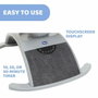Chicco Comfy Wave - Balancelle musicale grise