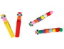 Innspiro Lot de 60 pinces en bois multicolores 72x10mm