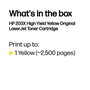 HP Toner 203X CF542X Jaune XL Grande Capacité