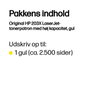 HP Toner 203X CF542X Jaune XL Grande Capacité