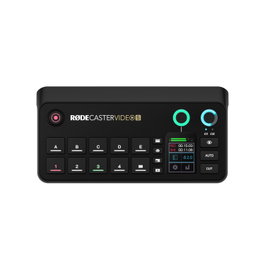 RODE RODECaster Video S Console de Production Audio-Vidéo avec Mixeur, 3 Entrées HDMI, USB-C