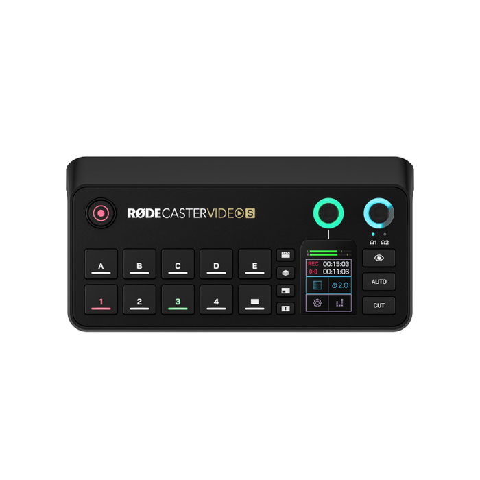 RODE RODECaster Video S Console de Production Audio-Vidéo avec Mixeur, 3 Entrées HDMI, USB-C RODE RODECaster Video S Console de Production Audio-Vidéo avec Mixeur, 3 Entrées HDMI, USB-C
