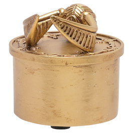 WIDDOP & CO - Joyero Snitch Harry Potter - Boîte à bijoux ornementale en résine avec effet doré métallique - Snitch de Quidditch 3D