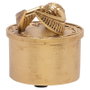 WIDDOP & CO - Joyero Snitch Harry Potter - Boîte à bijoux ornementale en résine avec effet doré métallique - Snitch de Quidditch 3D