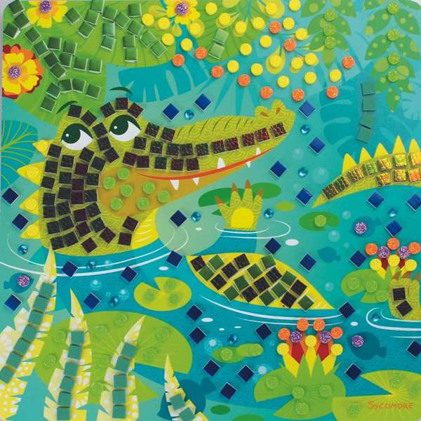Darpeje Mosaico jungla - Jeu de mosaïques avec motif jungle pour enfants à partir de 36 mois - Multilingue (français, anglais, néerlandais, espagnol, italien, allemand) Darpeje Mosaico jungla - Jeu de mosaïques avec motif jungle pour enfants à partir de 36 mois - Multilingue (français, anglais, néerlandais, espagnol, italien, allemand)