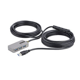 Hub USB Startech U01043-USB-EXTENDER Noir Argenté