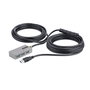 Hub USB Startech U01043-USB-EXTENDER Noir Argenté