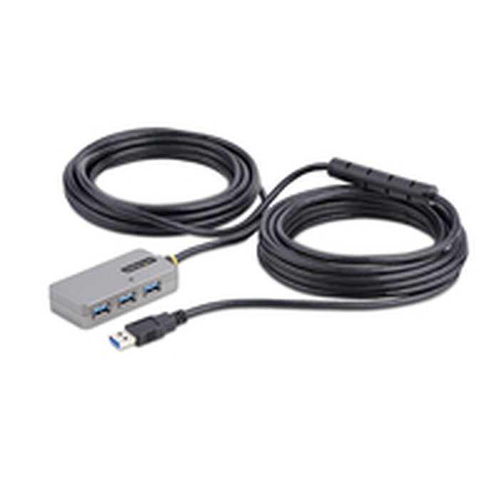 Hub USB Startech U01043-USB-EXTENDER Noir Argenté