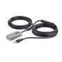Hub USB Startech U01043-USB-EXTENDER Noir Argenté