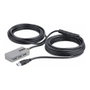 Startech Hub USB U01043-USB-EXTENDER Noir Argenté