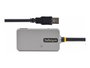 Startech Hub USB U01043-USB-EXTENDER Noir Argenté