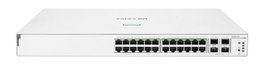 Aruba Instant On 1930 Commutateur réseau 24 ports Gigabit PoE+ Classe 4, 4 ports SFP+ 10G, 370W pour petite entreprise (JL683A)