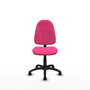 PIQUERAS Y CRESPO Chaise de bureau Algarra rose sans accoudoirs