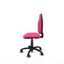 PIQUERAS Y CRESPO Chaise de bureau Algarra rose sans accoudoirs
